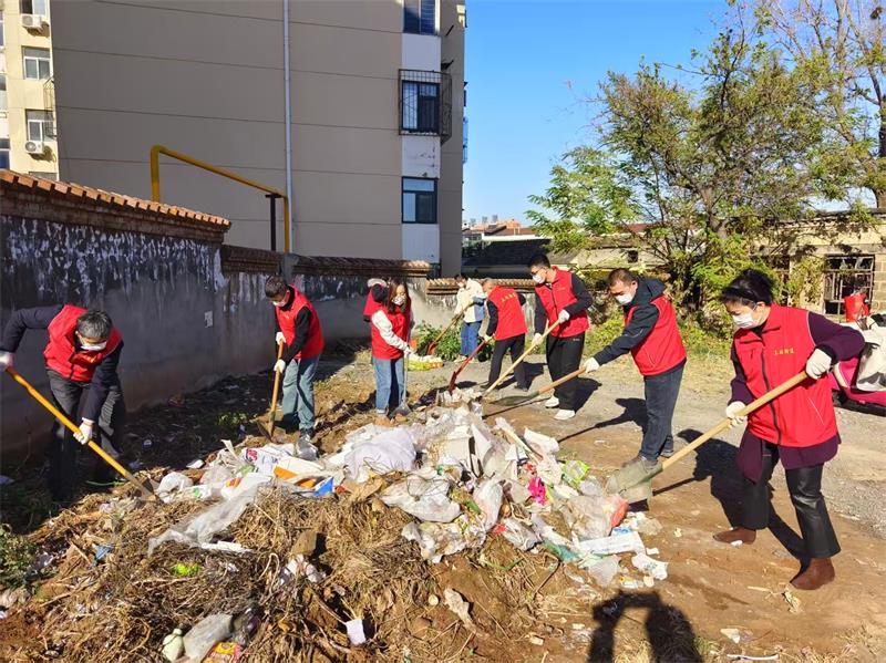 党员服务进社区 携手共建美家园 ——市农业农村局与观象台社区联合开展主题党日活动
